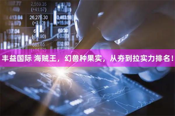 丰益国际 海贼王，幻兽种果实，从夯到拉实力排名！