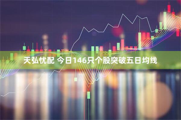 天弘忧配 今日146只个股突破五日均线