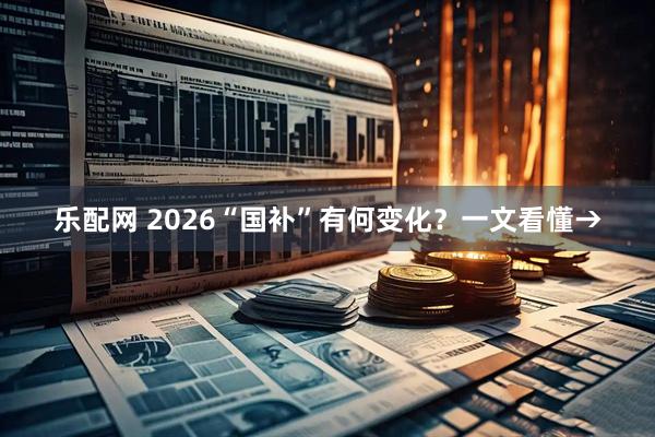 乐配网 2026“国补”有何变化？一文看懂→